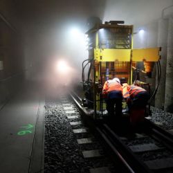 Tunnelvermessung Langerwehe im November 2019