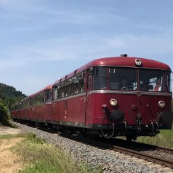 Sonderfahrt der Vulkaneifelbahn im Mai 2018